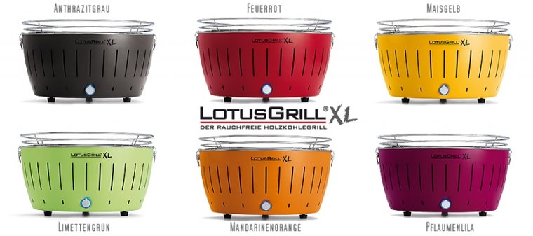 LotusGrill XL Rookvrije BBQ Starterspakket (incl. Houtskool, brandgel)