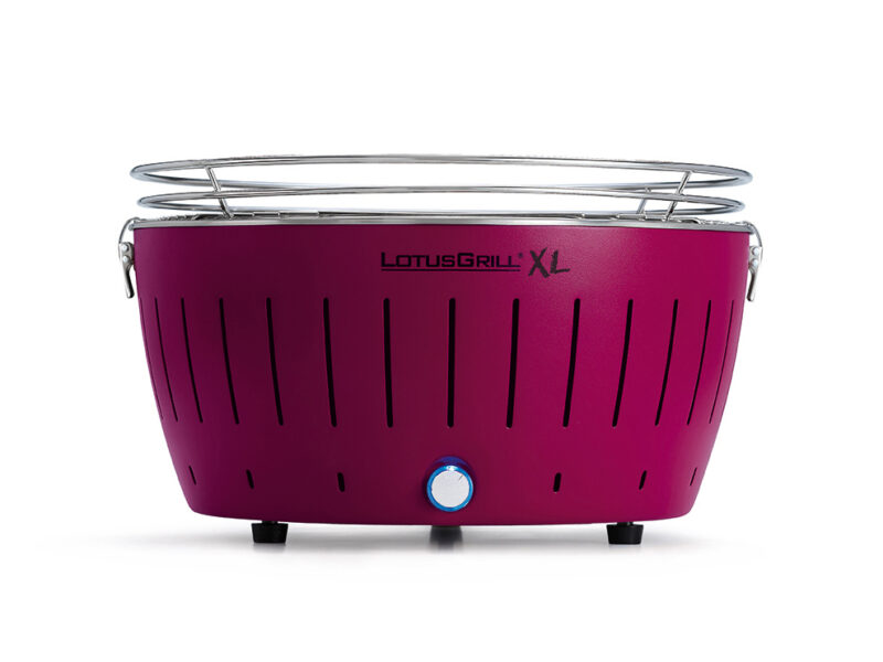 lotusgrill xl tafelbarbecue Ø435mm paars