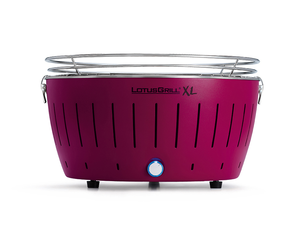 lotusgrill xl tafelbarbecue Ø435mm paars