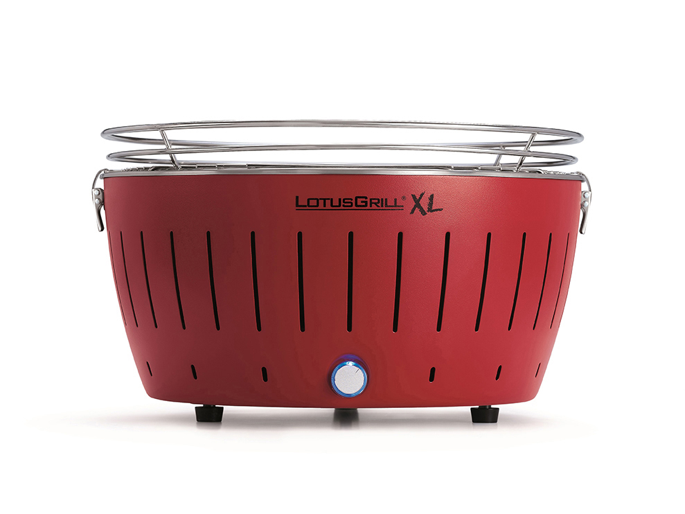 lotusgrill xl tafelbarbecue Ø435mm rood