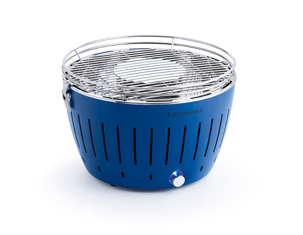 lotusgrill classic tafelbarbecue &Oslash;350mm diepblauw