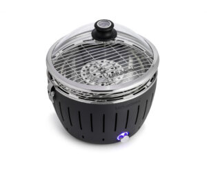 lotusgrill glazen deksel voor mini Ø290mm met geïntegreerde thermometer