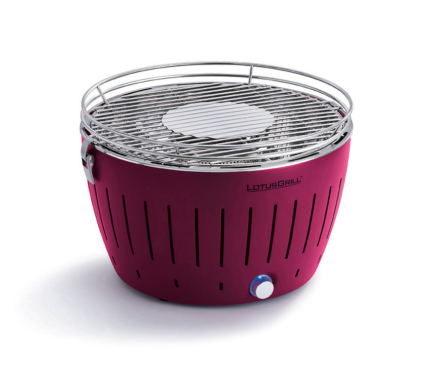 lotusgrill classic tafelbarbecue Ø350mm paars