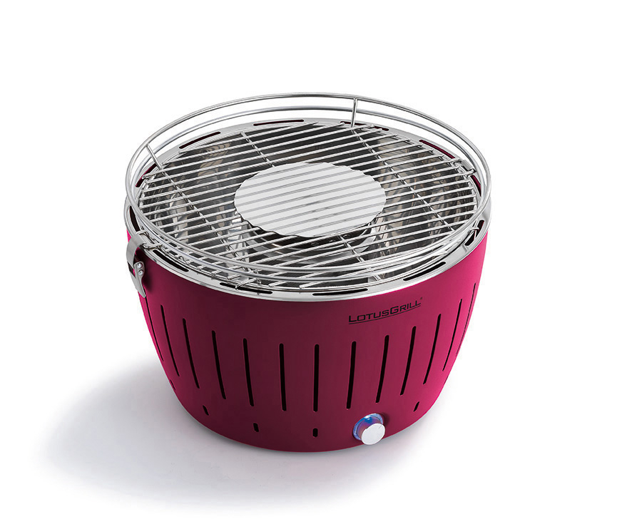 lotusgrill classic tafelbarbecue Ø350mm paars