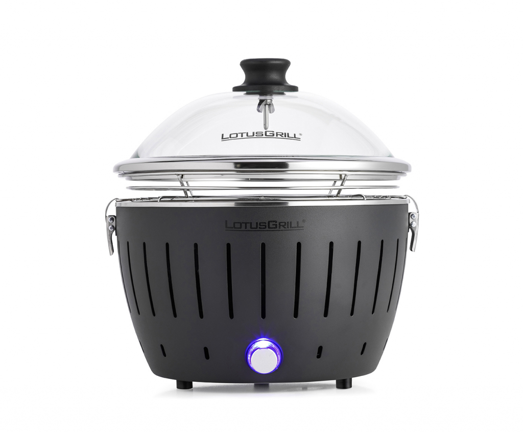 lotusgrill glazen deksel voor mini Ø290mm met geïntegreerde thermometer