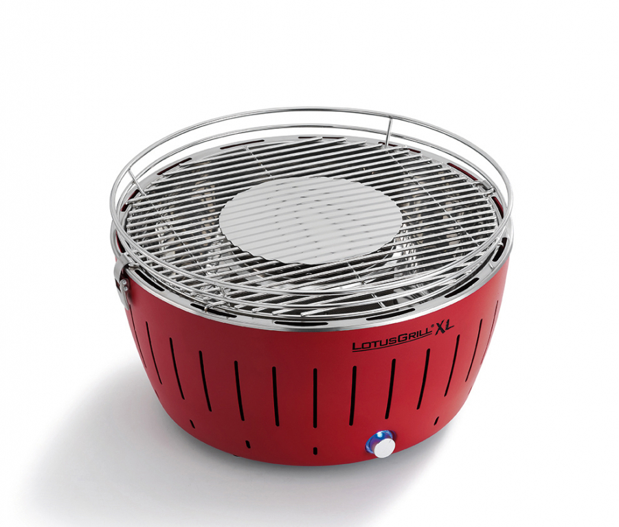lotusgrill xl tafelbarbecue Ø435mm rood