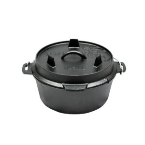valhal dutch oven braadpan gietijzer 3,8 liter