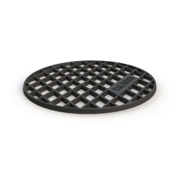 shichirin tafelgrill rond accessoire rooster gietijzer met meatmarker