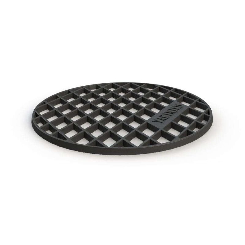 shichirin tafelgrill rond accessoire rooster gietijzer met meatmarker