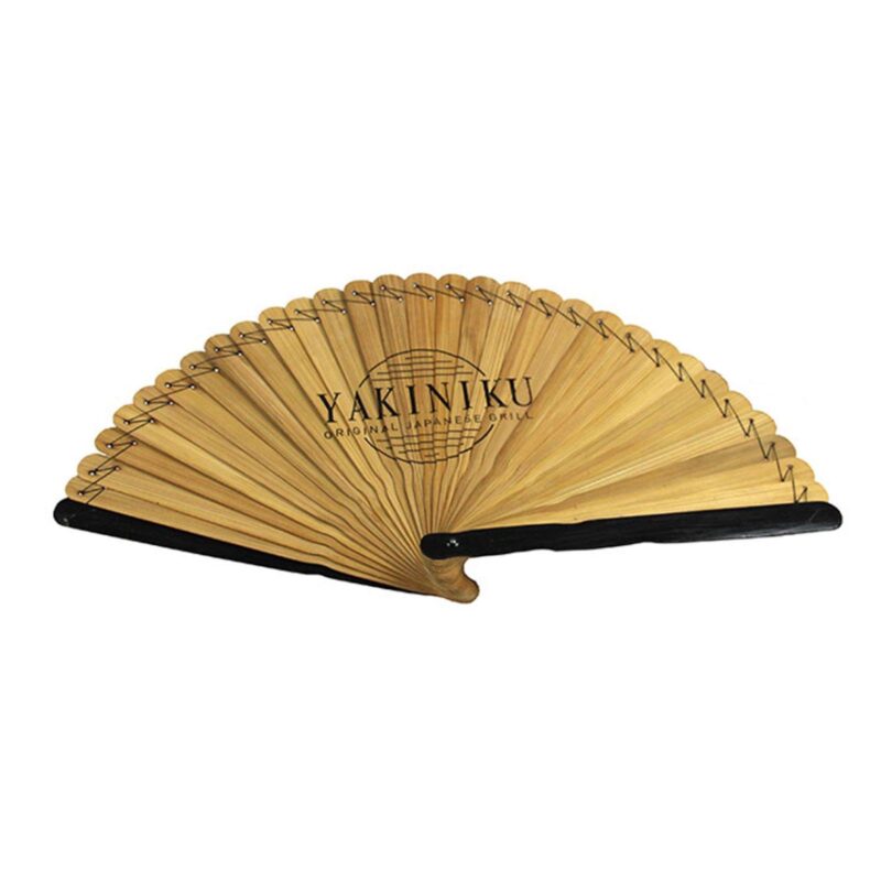 bbq accessoire handwaaier voor vuur bamboe