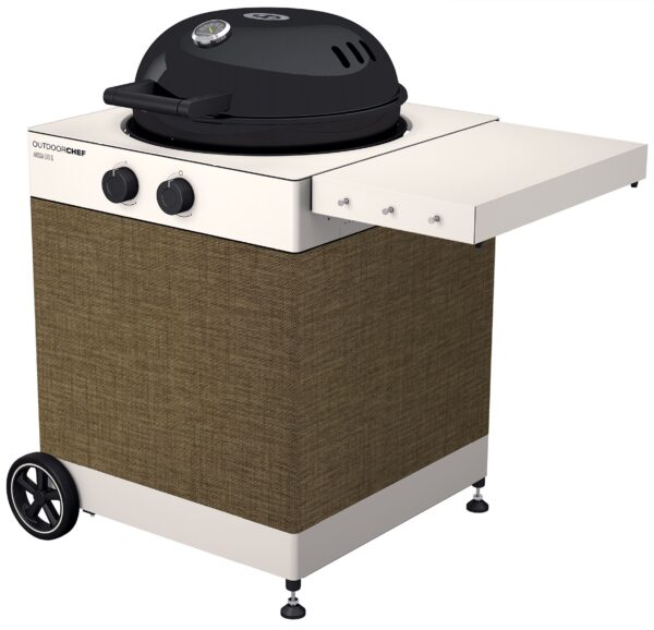 outdoorchef bbq accessoire uitwisselbaar front voor arosa 570 g noble beige