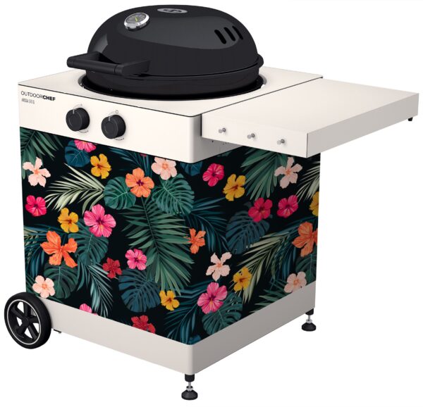 outdoorchef outdoorchef bbq accessoire uitwisselbaar front voor arosa 570 g aloha hawai