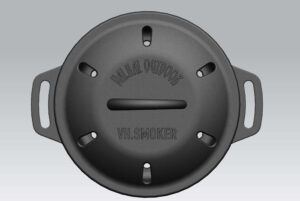 valhal bbq accessoire rookbox gietijzer Ã¸ 17 cm