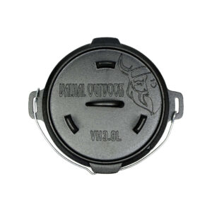 valhal dutch oven braadpan gietijzer 3,8 liter