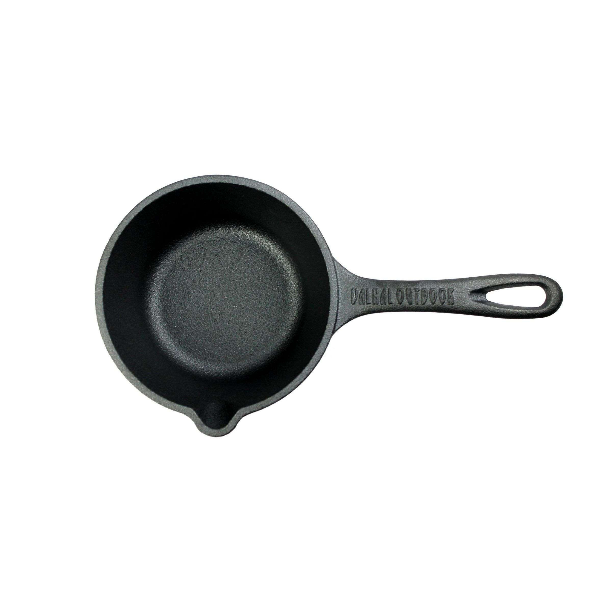 valhal sauspan gietijzer met steel 1 liter