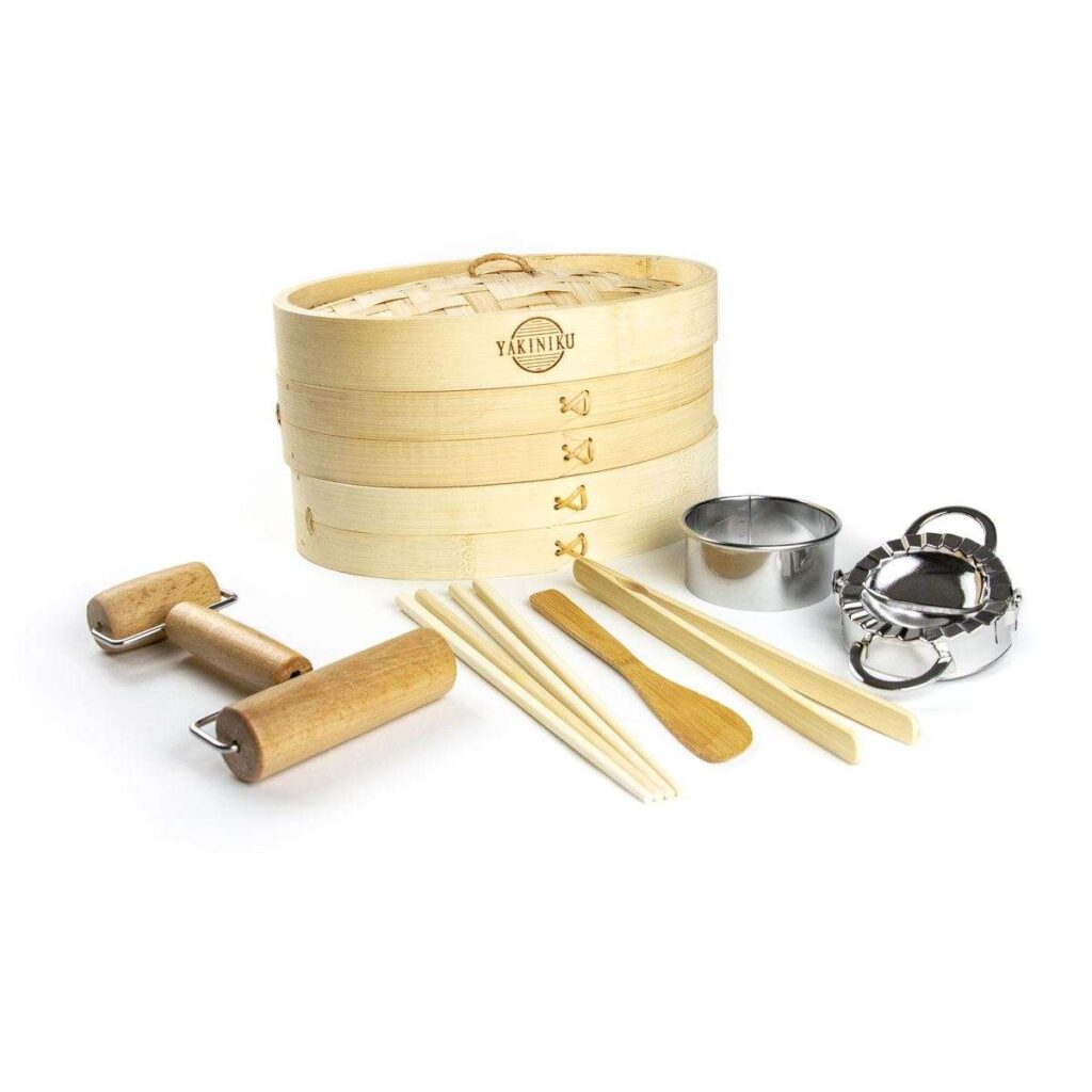 bbq accessoire stomer bamboe