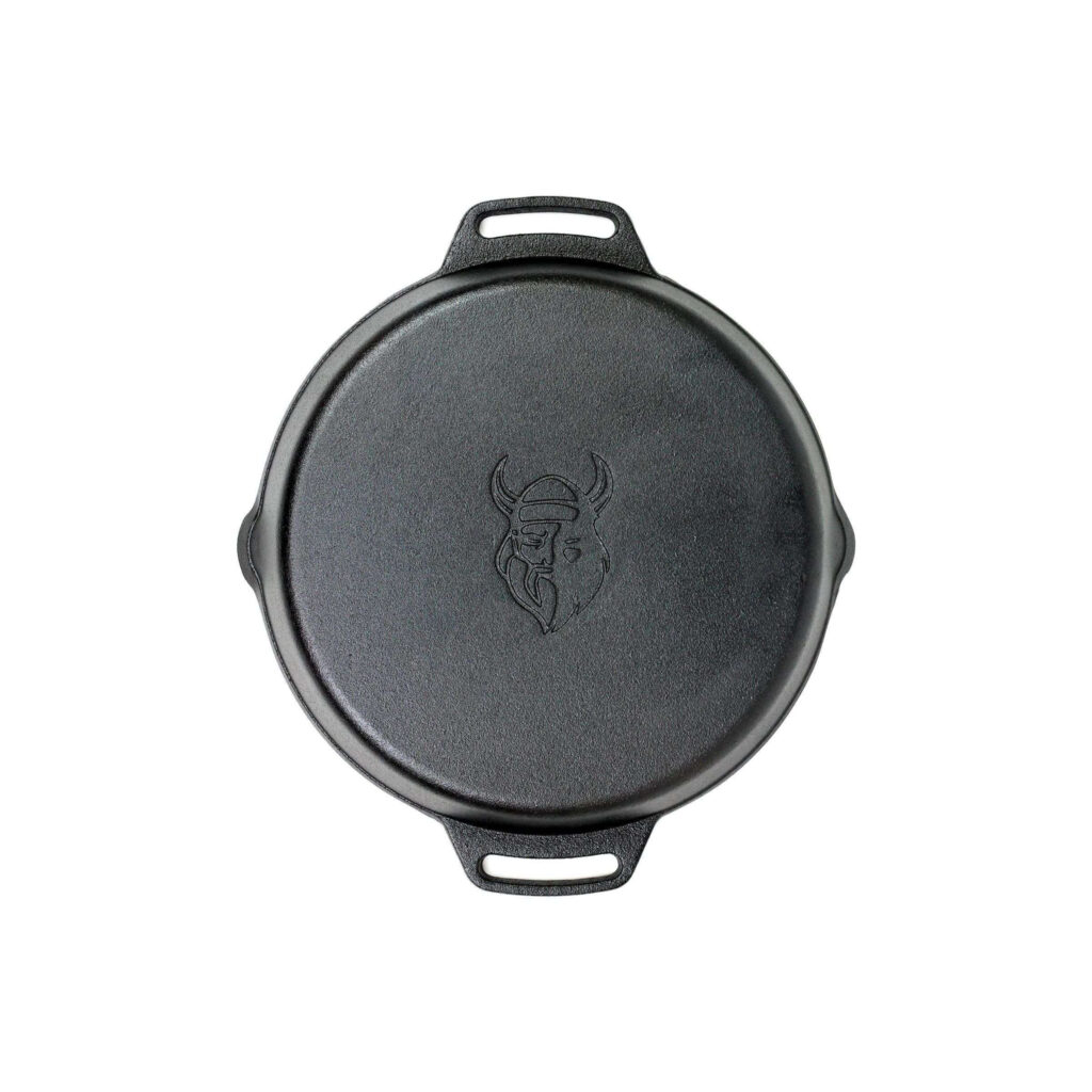 valhal skillet gietijzer met handgrepen ø30 cm