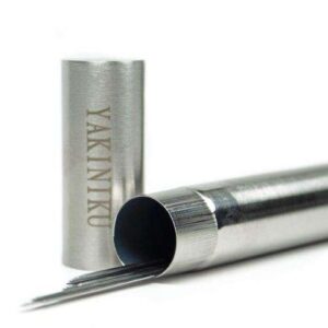 bbq accessoire vleesnaalden 1.5 mm in opbergkoker