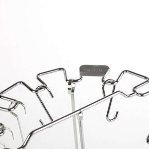 bbq accessoire tandoorrek met 6 haken en spiezen