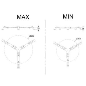 bbq accessoire kamado tafel nest voor 16" 19" 22"