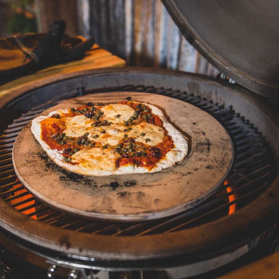 bbq accessoire kamado 22" xl pizzasteen