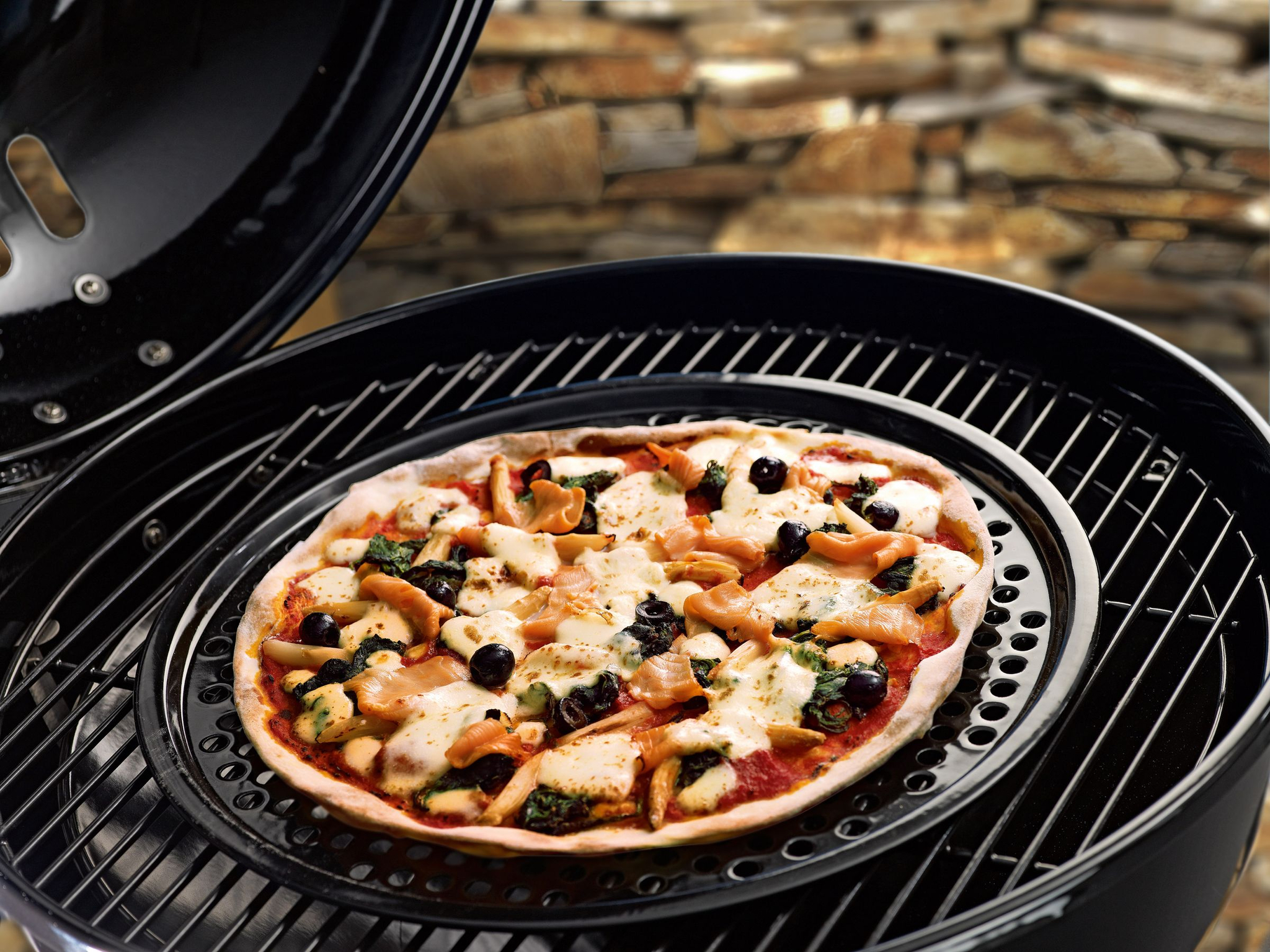 outdoorchef bbq accessoire bakplaat geperforeerd