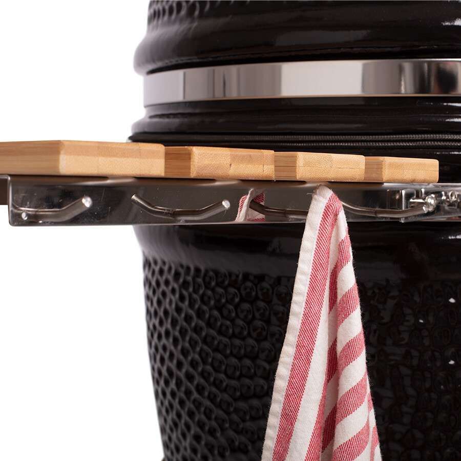 bbq kamado 19" large met onderstel en zijtafels pro set