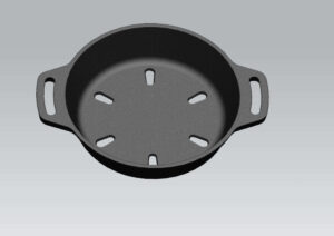 valhal bbq accessoire rookbox gietijzer Ã¸ 17 cm
