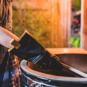 bbq accessoire handschoenen leder