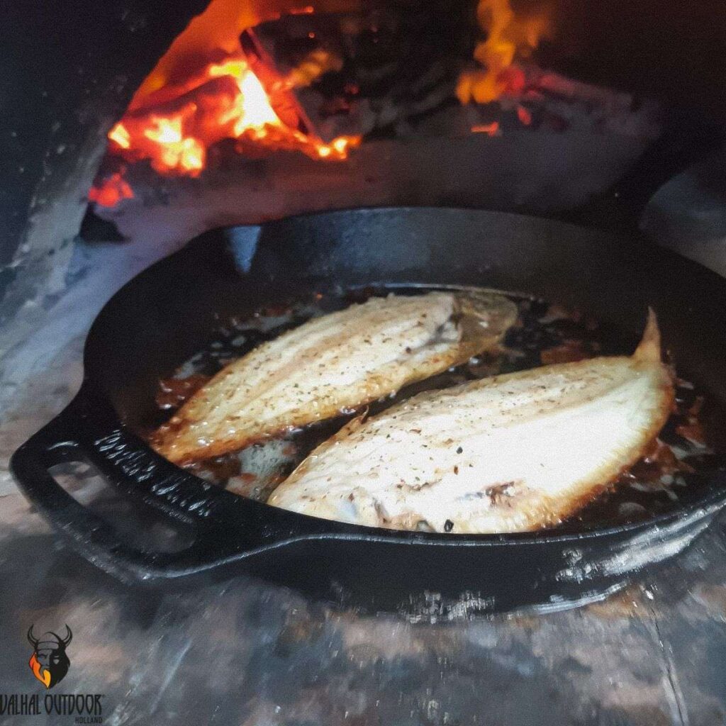 valhal skillet gietijzer met handgrepen ø30 cm