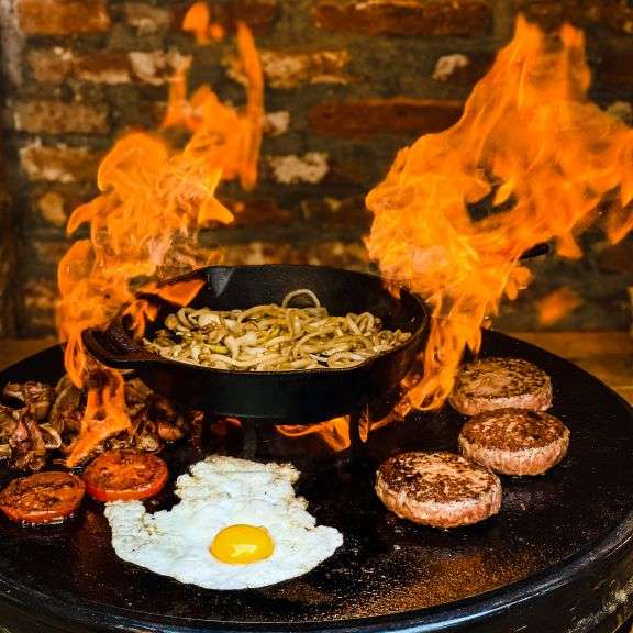 valhal skillet gietijzer met handgrepen ø30 cm