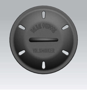 valhal bbq accessoire rookbox gietijzer Ã¸ 17 cm