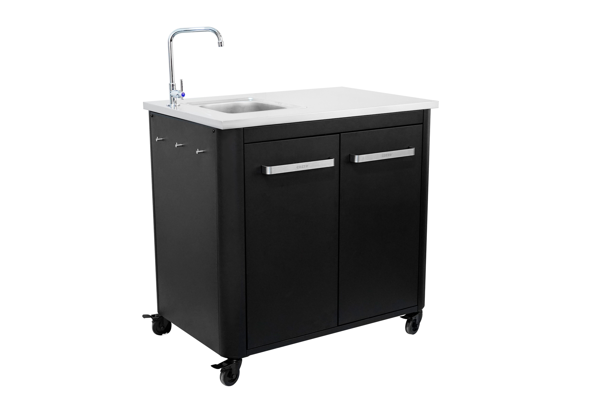 werkbank 2 deurs met wasbak en kraan 93,5 cm