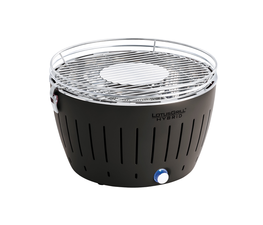 lotusgrill classic hybrid tafelbarbecue &Oslash;350mm antraciet