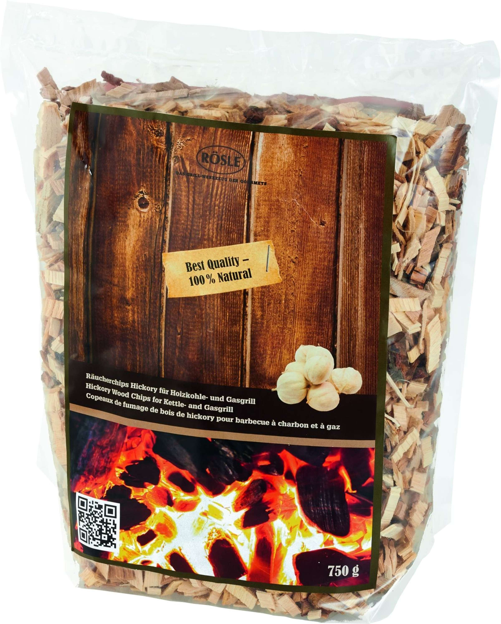 bbq accessoire houtsnippers hickory