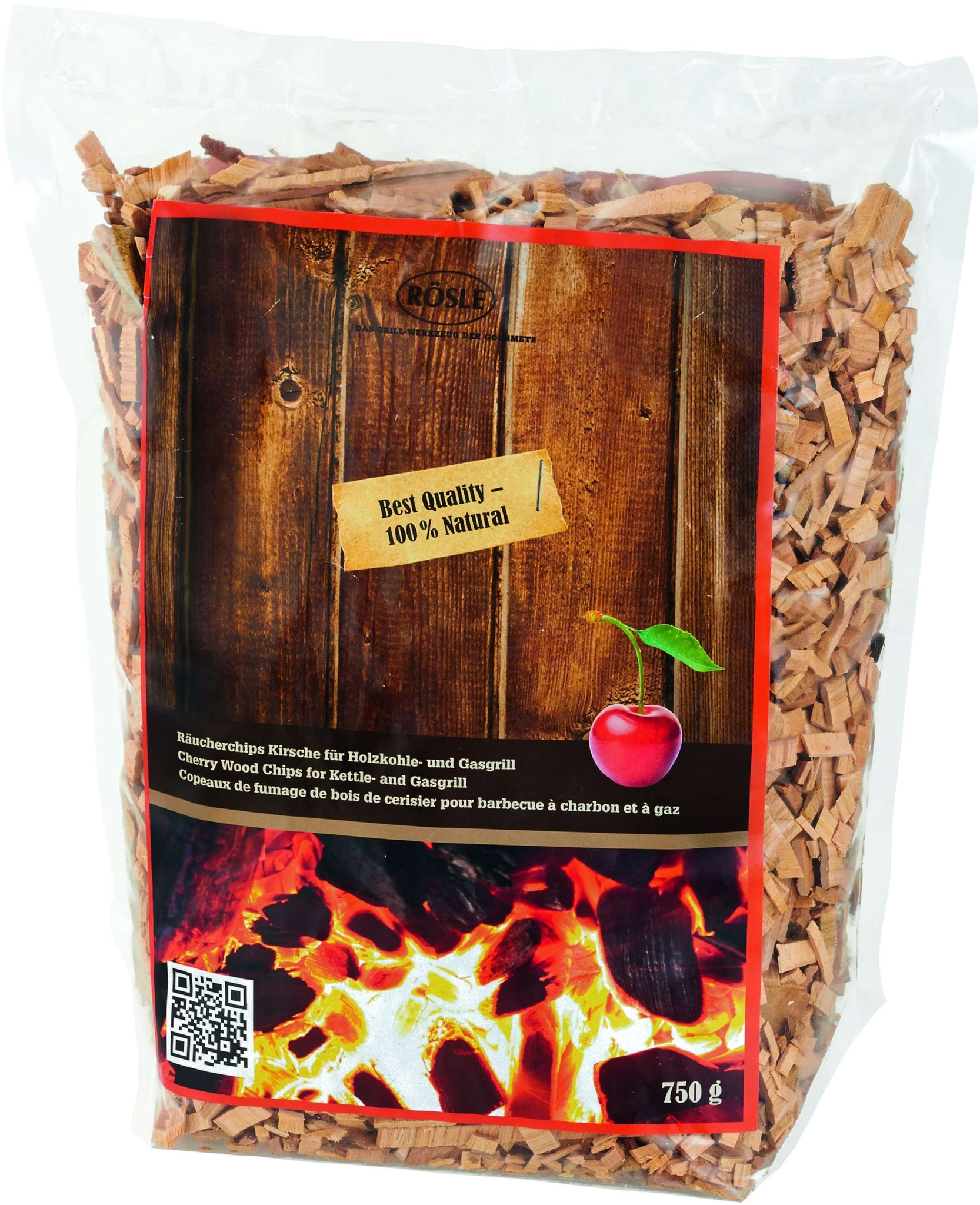 bbq accessoire houtsnippers kers