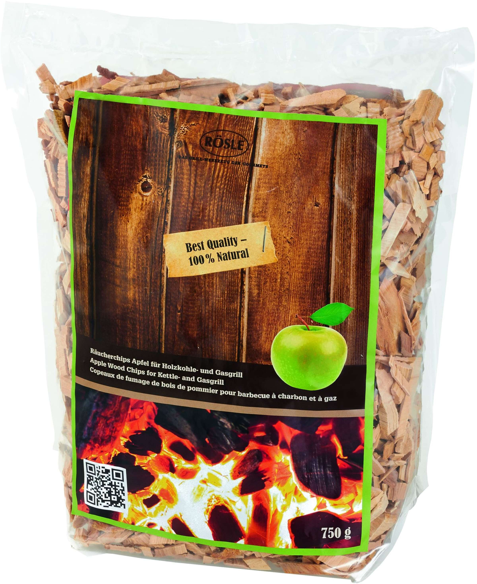 bbq accessoire houtsnippers appel