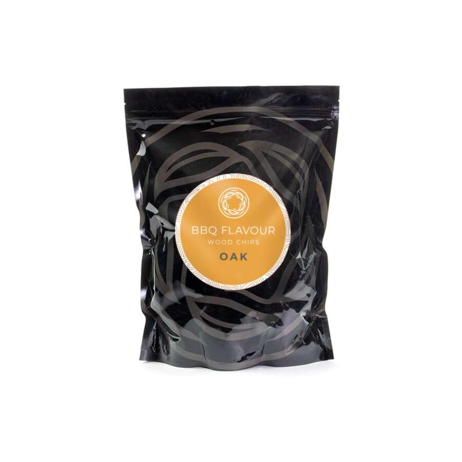 bbq flavour accessoire houtsnippers eik 500 gr