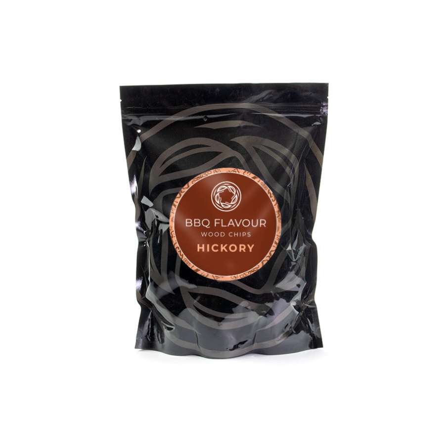 bbq flavour accessoire houtsnippers hickory 500 gr