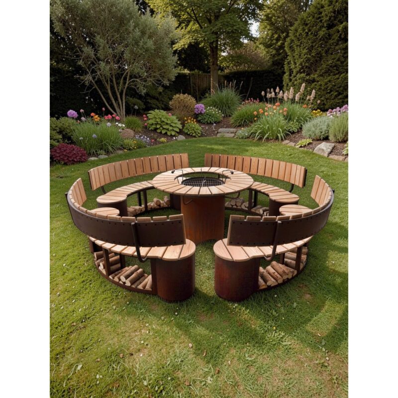 freiburg deluxe — premium outdoor fire centerpiece