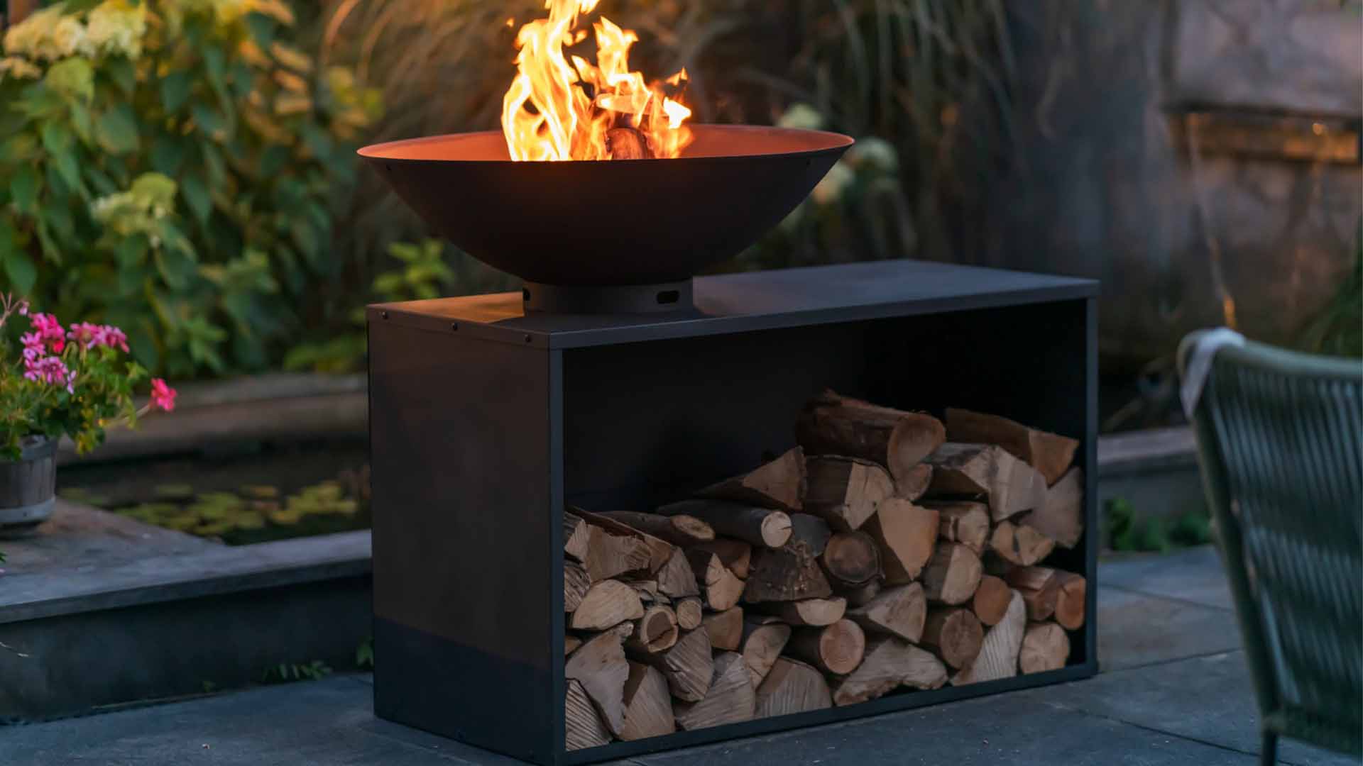 onyx bbq tafel 80 cm zwart