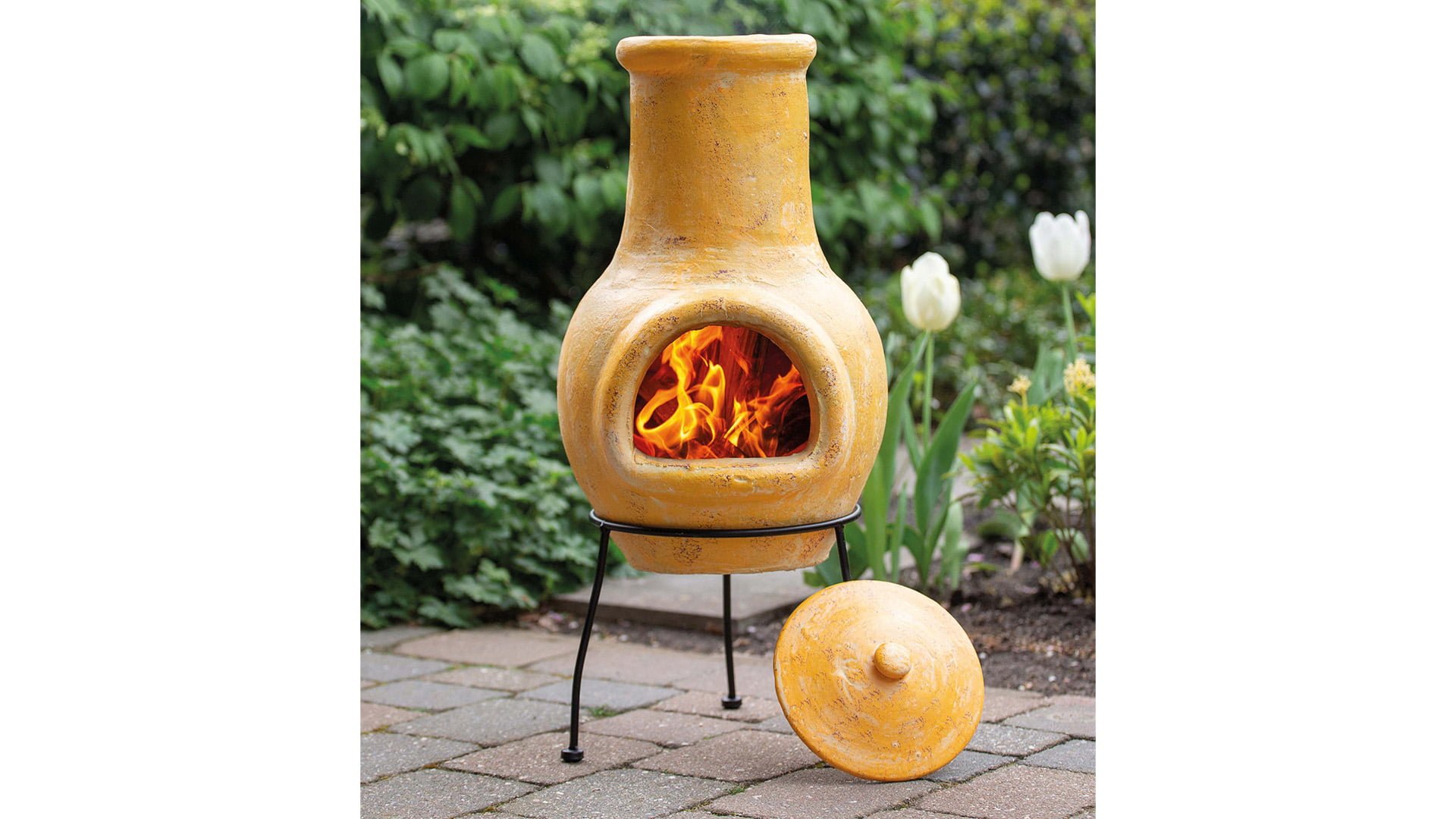 chimenea tampico kleihaard geel