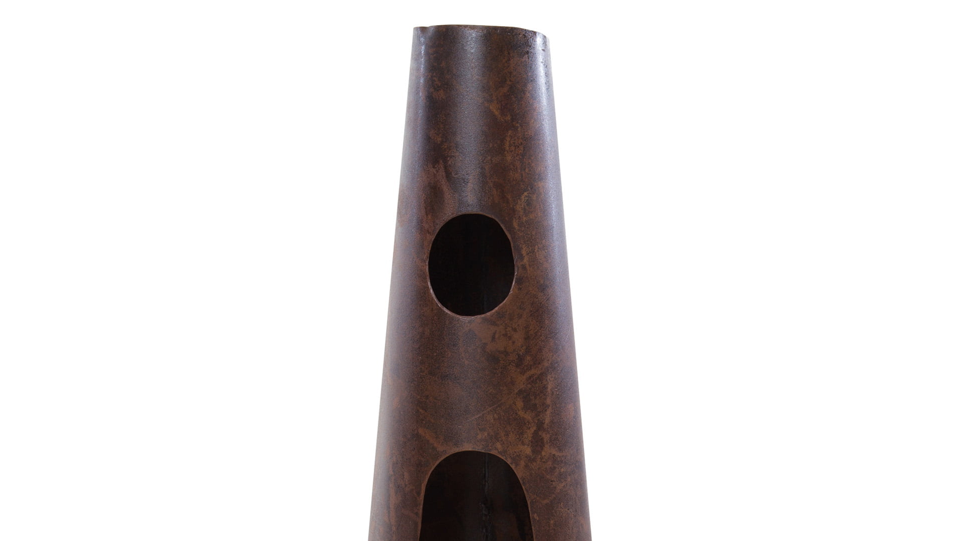 thor mini vuurhaard handmade 110 cm roest