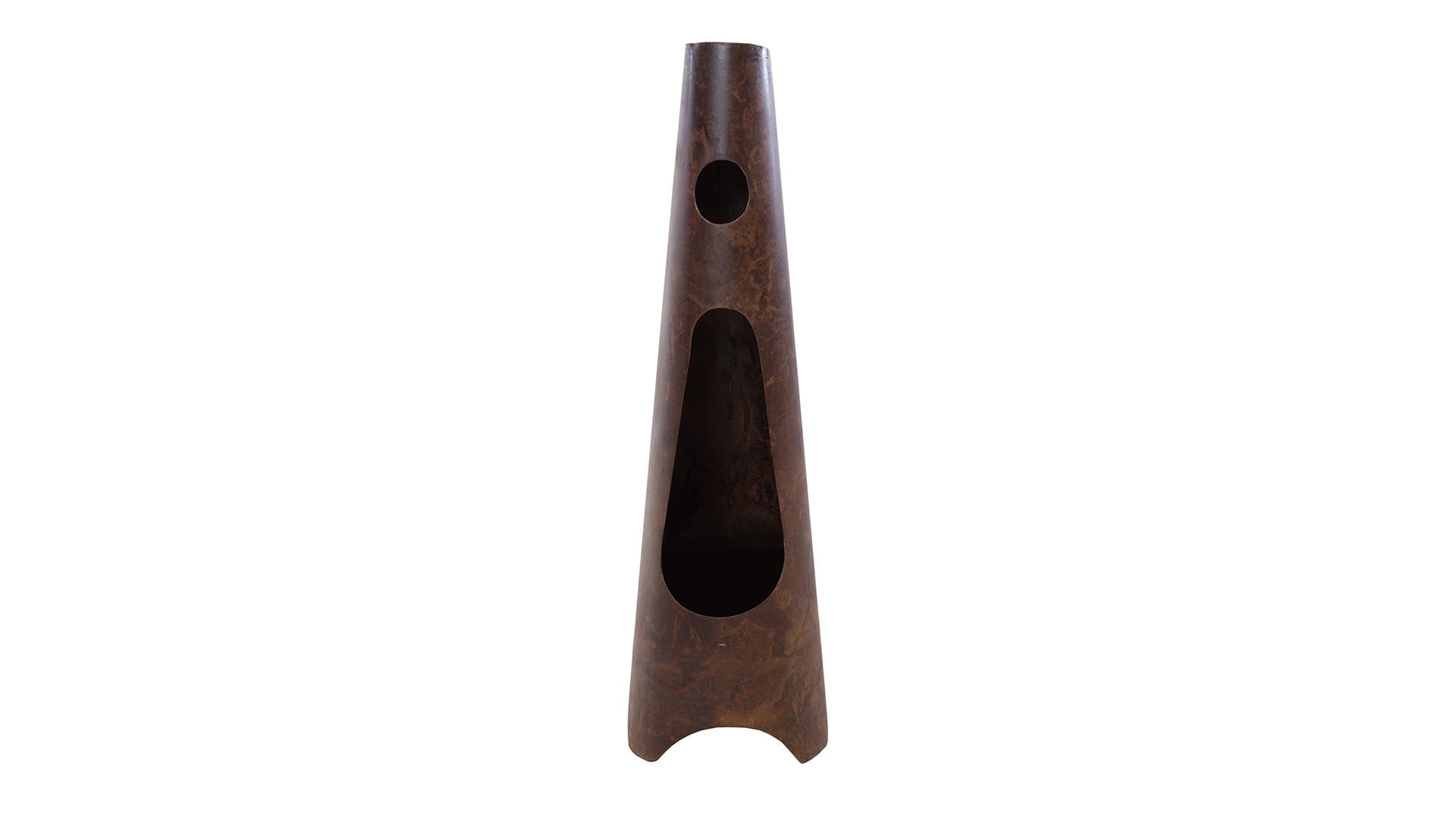 thor mini vuurhaard handmade 110 cm roest