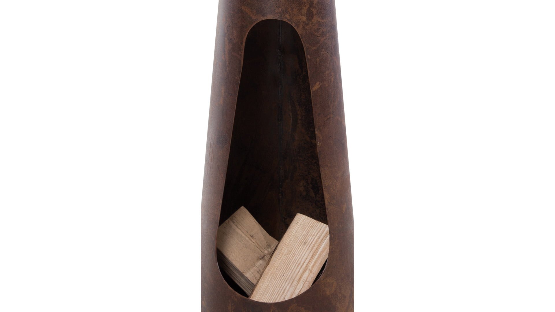thor mini vuurhaard handmade 110 cm roest