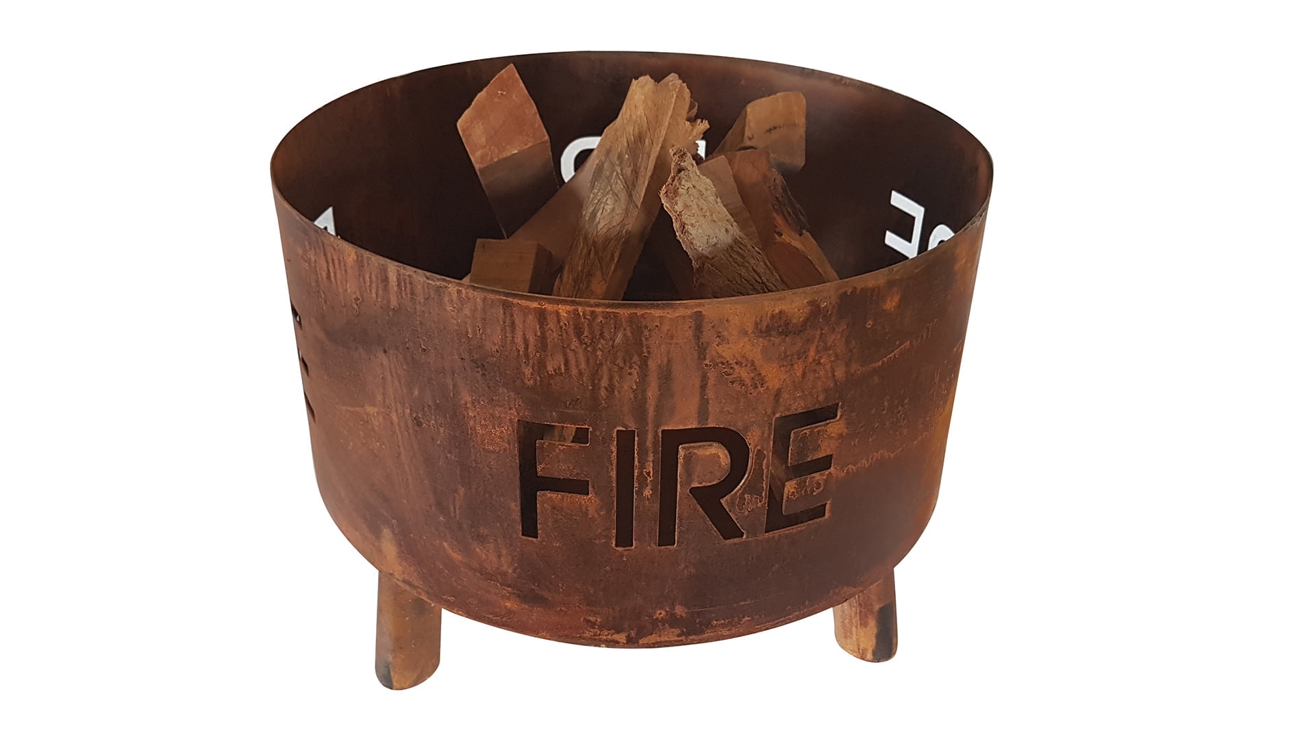 fulla vuurkorf handmade roest