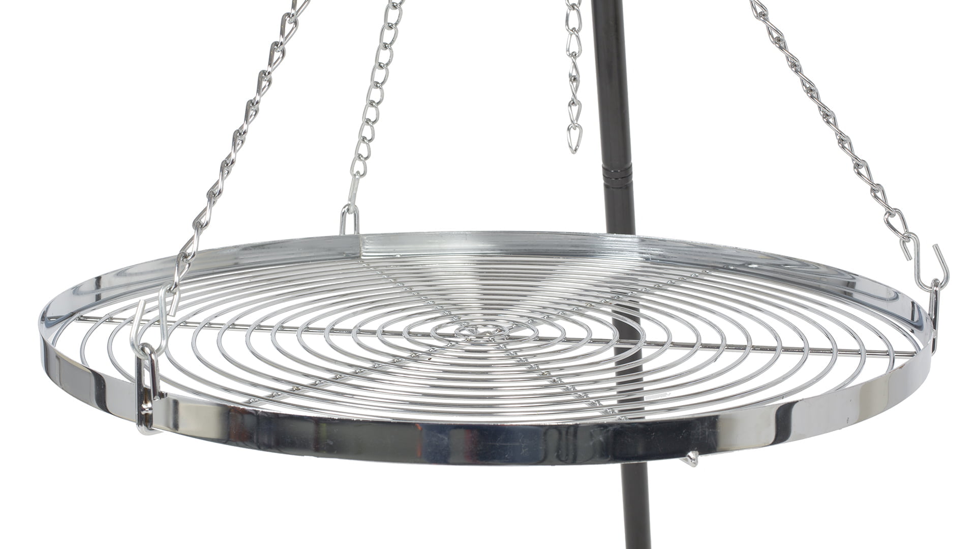 barbecue tripod zwart/zilver