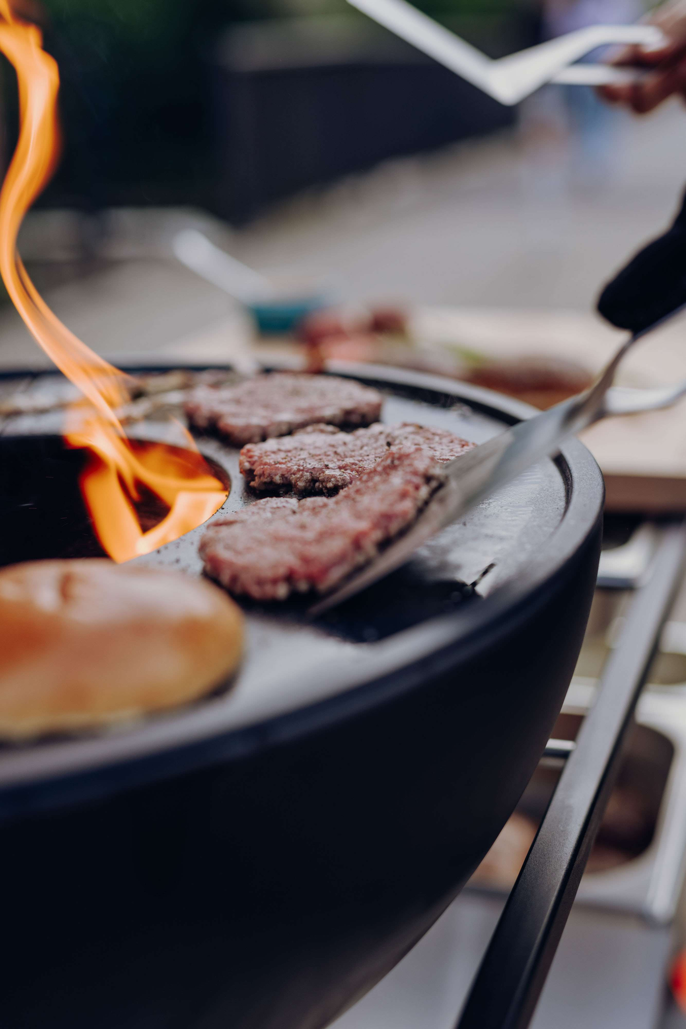 fire kitchen buitenkeuken met bowl 57 vuurschaal