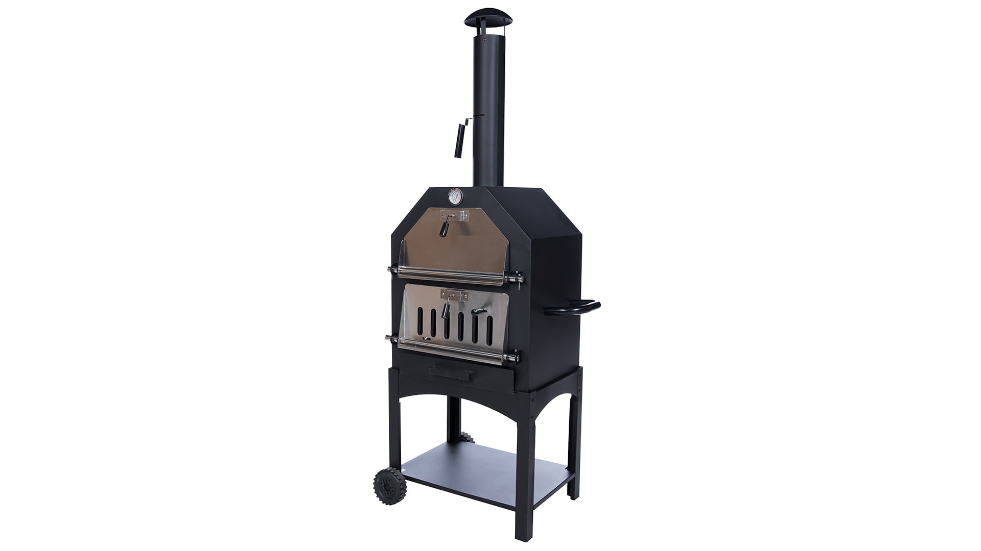 lorenzo outdoor oven zwart