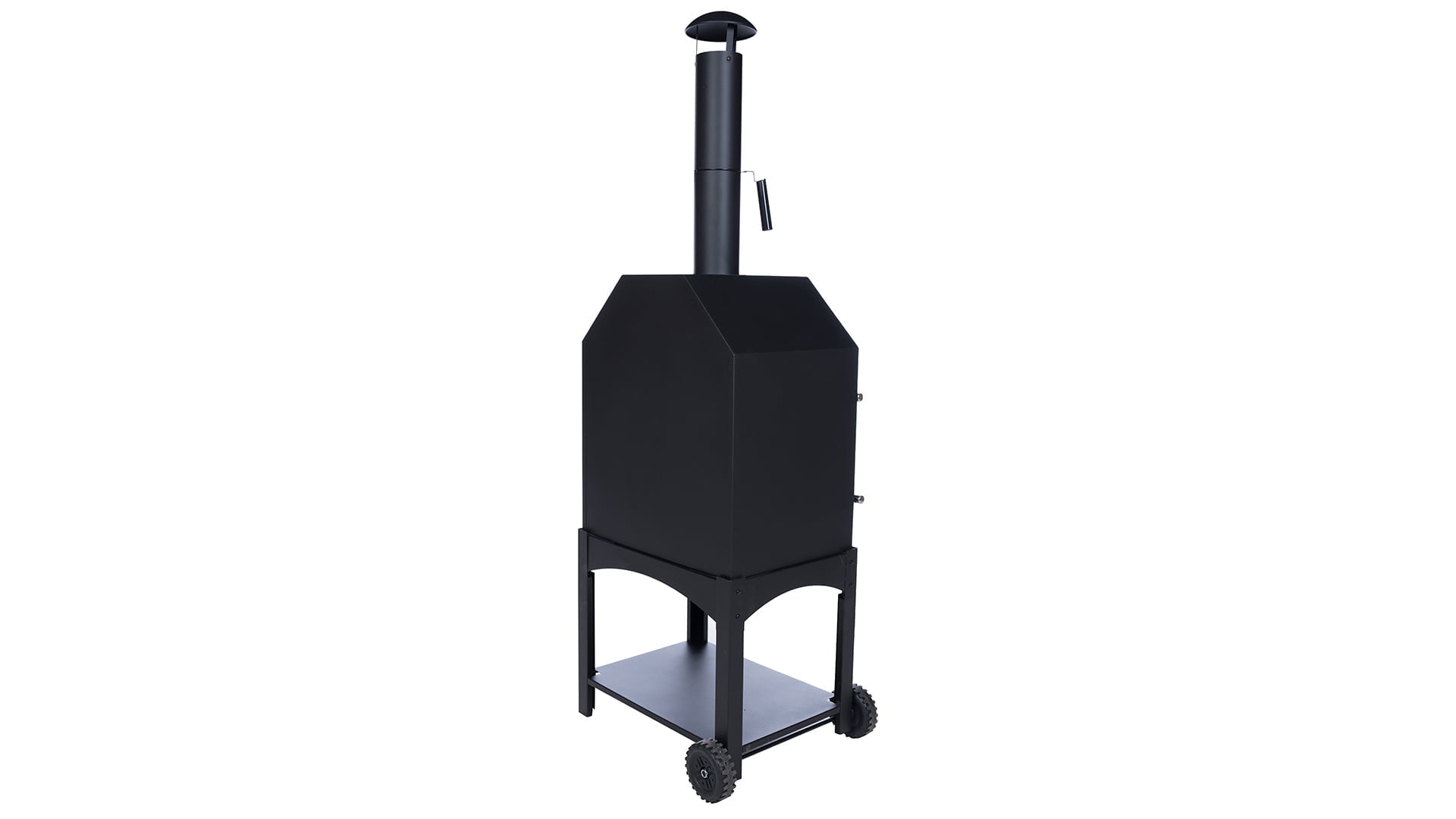 lorenzo outdoor oven zwart